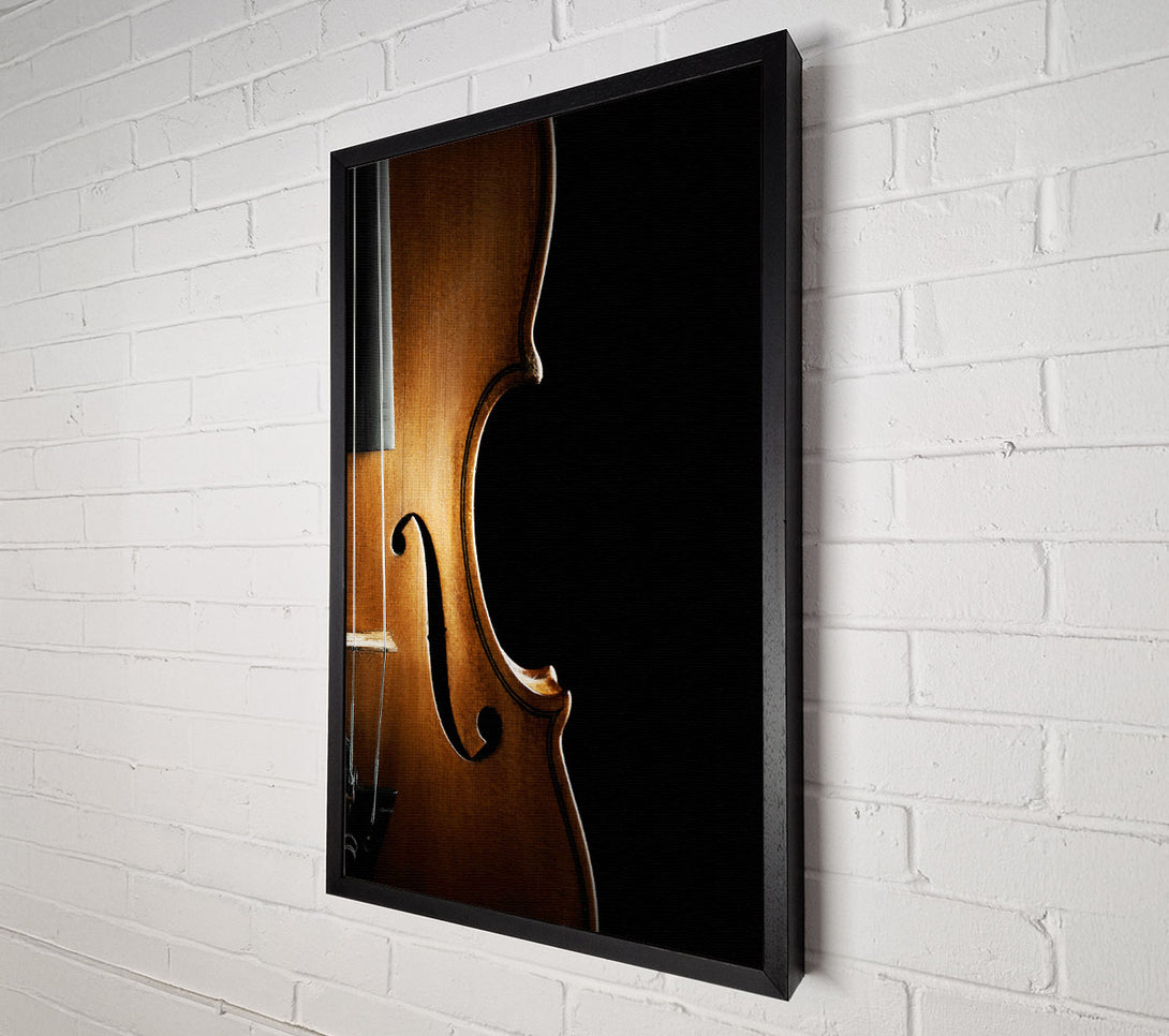  A Canvas Print of Double Bass Beauty Canvas Print