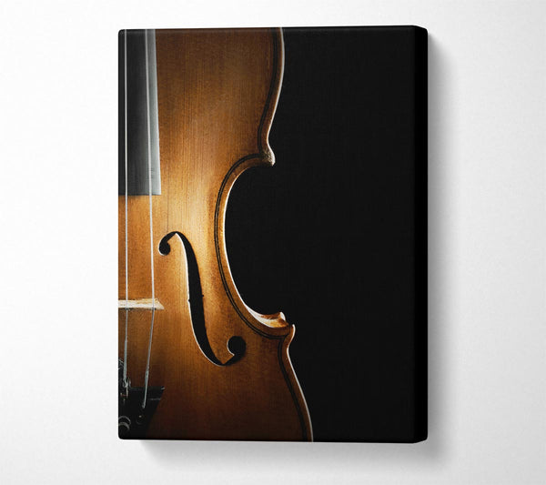  A Canvas Print of Double Bass Beauty Canvas Print
