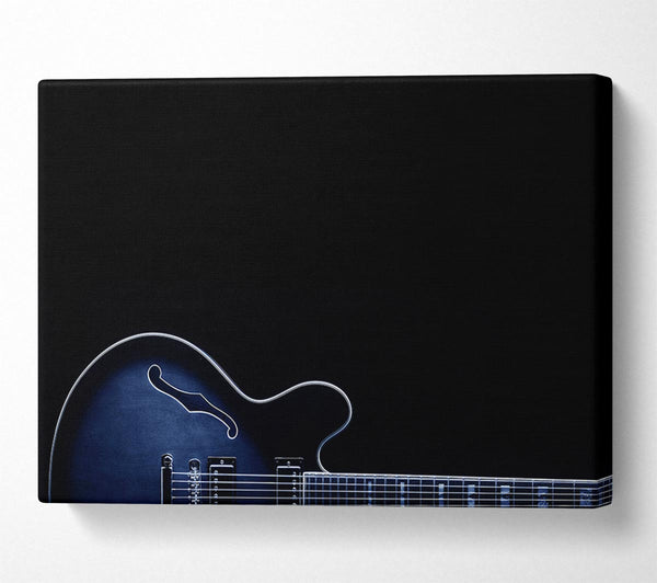  A Canvas Print of Guitar Electric Blues Canvas Art