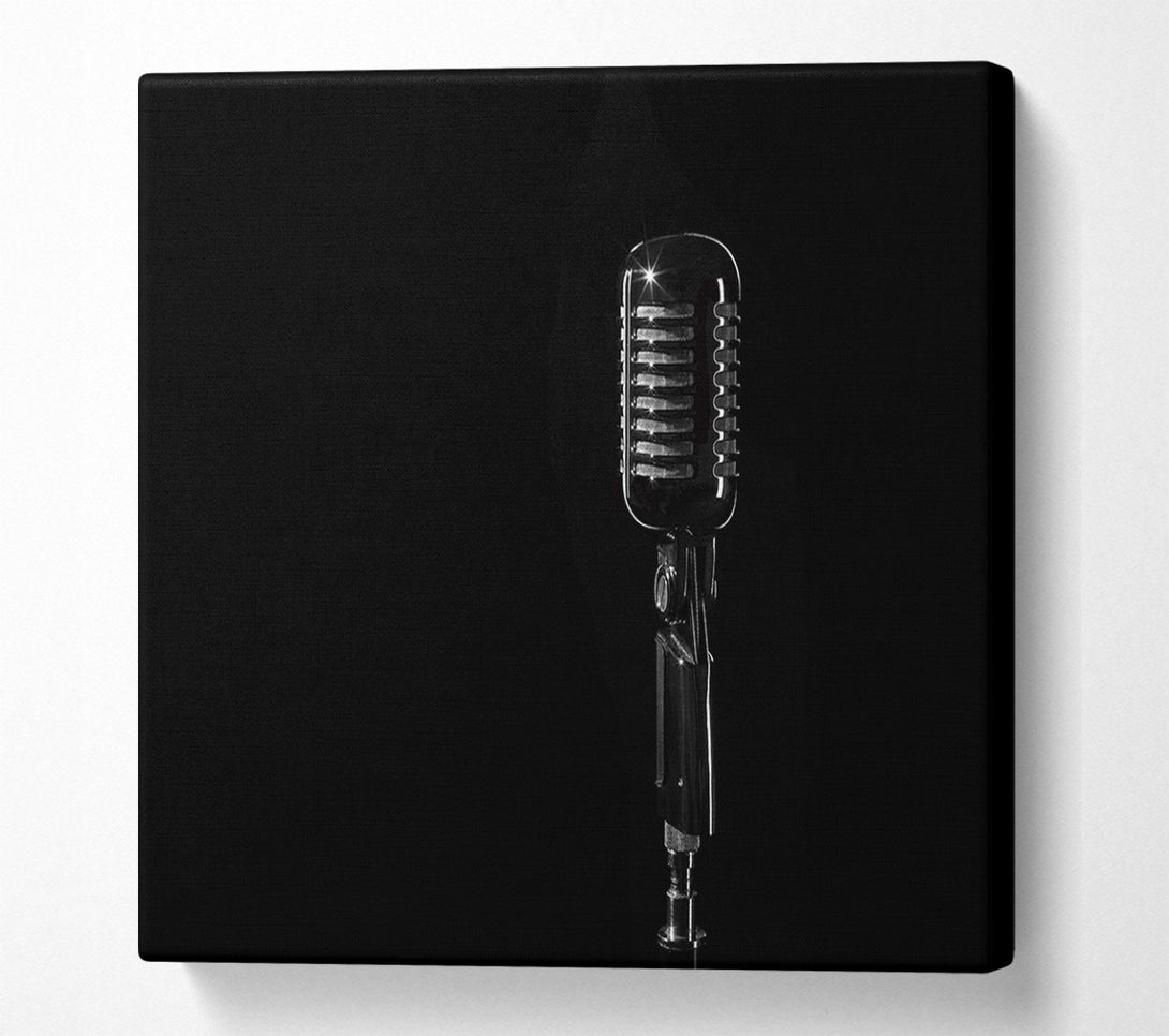  A Canvas Print of Ready To Record Canvas Wall Art