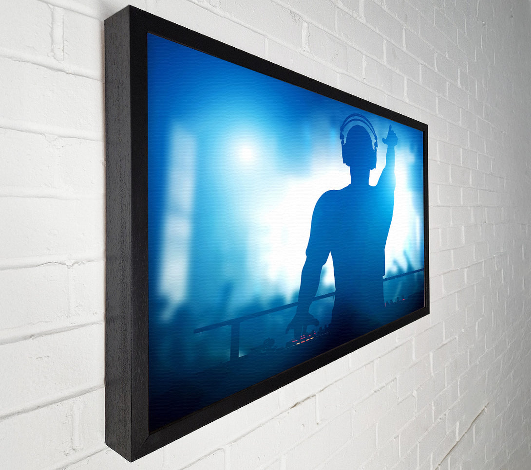  A Canvas Print of DJ Blues Canvas Art