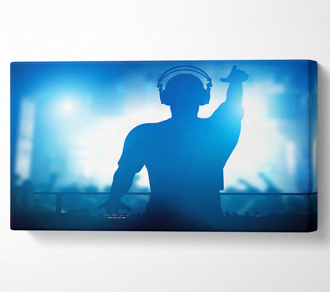  A Canvas Print of DJ Blues Canvas Art
