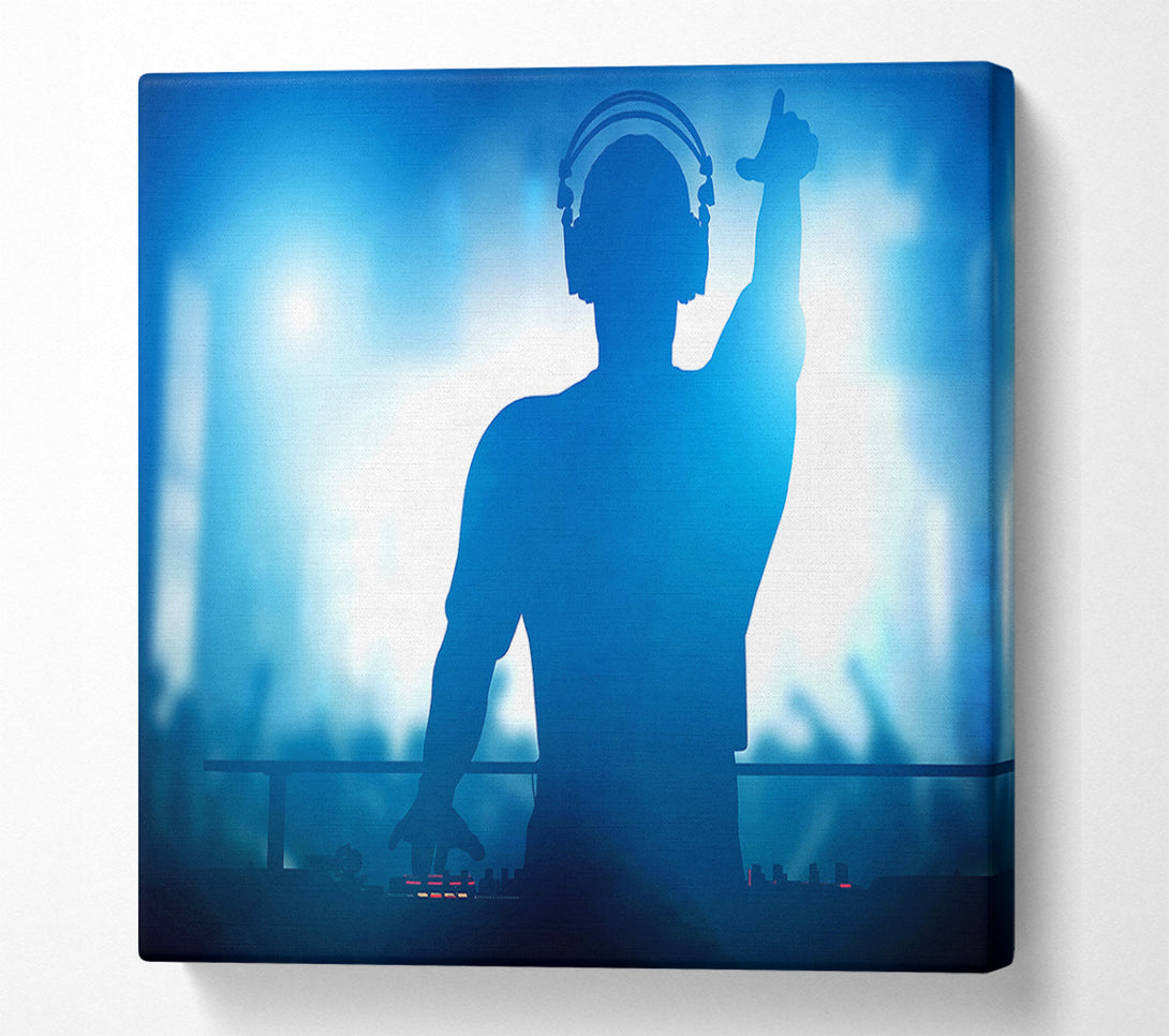 A Canvas Print of DJ Blues Canvas Art