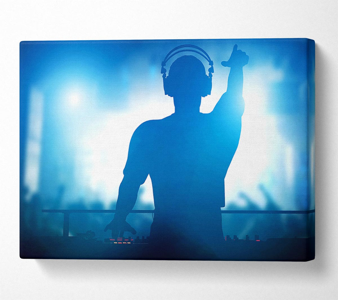 A Canvas Print of DJ Blues Canvas Art