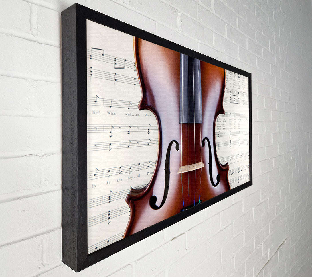  A Canvas Print of Violin Splendor Canvas Wall Art