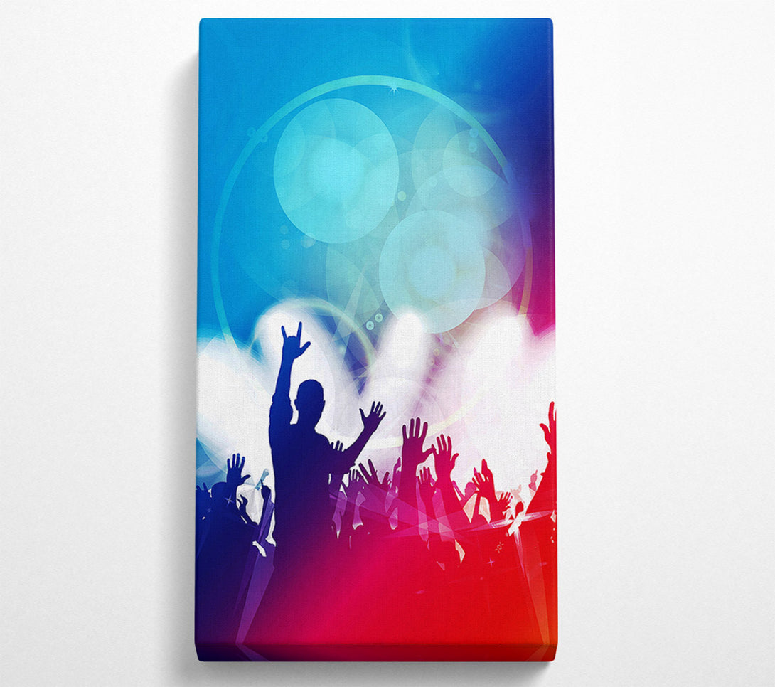  A Canvas Print of Rave Canvas Wall Art