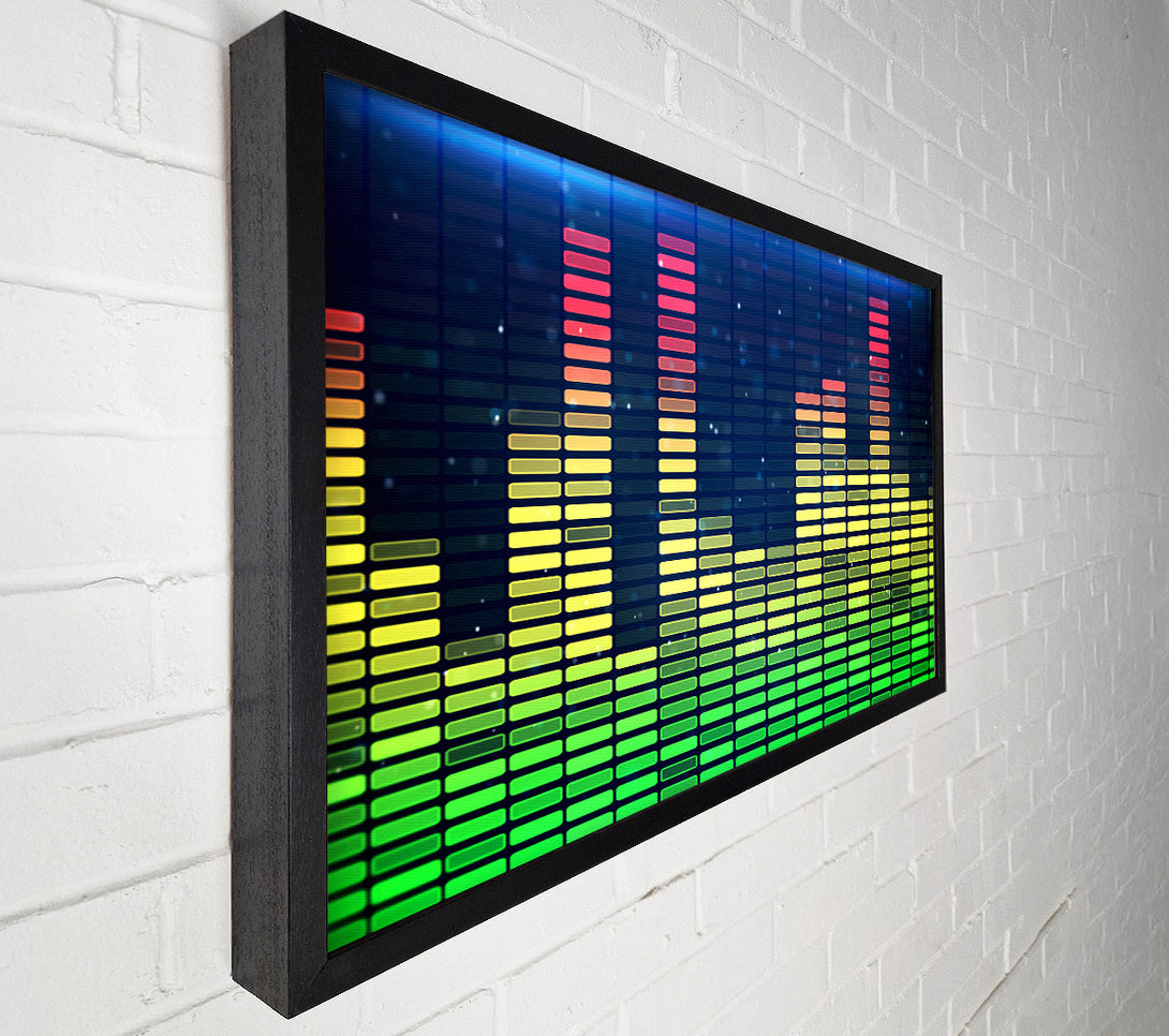  A Canvas Print of Equalizer Power Canvas Wall Art