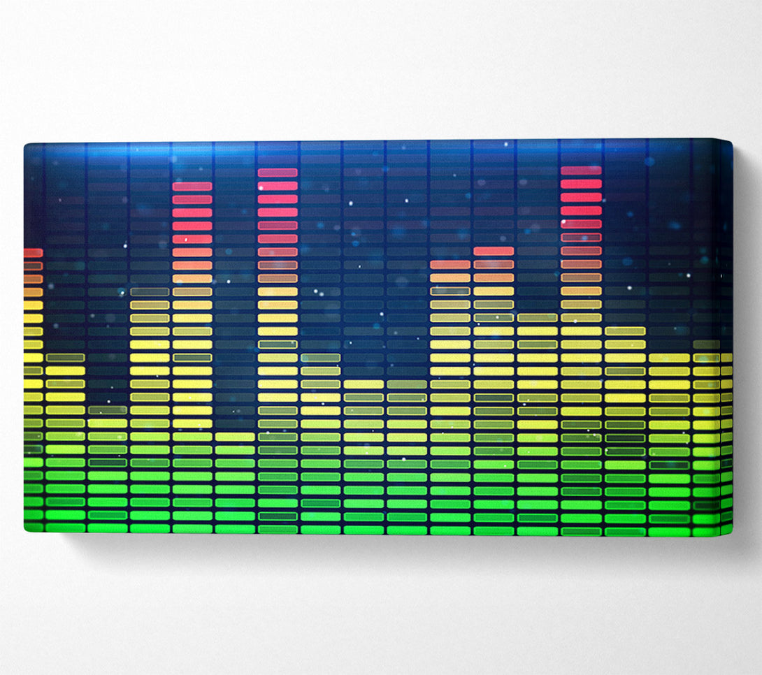  A Canvas Print of Equalizer Power Canvas Wall Art