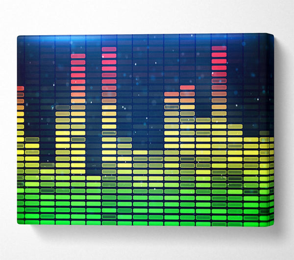  A Canvas Print of Equalizer Power Canvas Wall Art