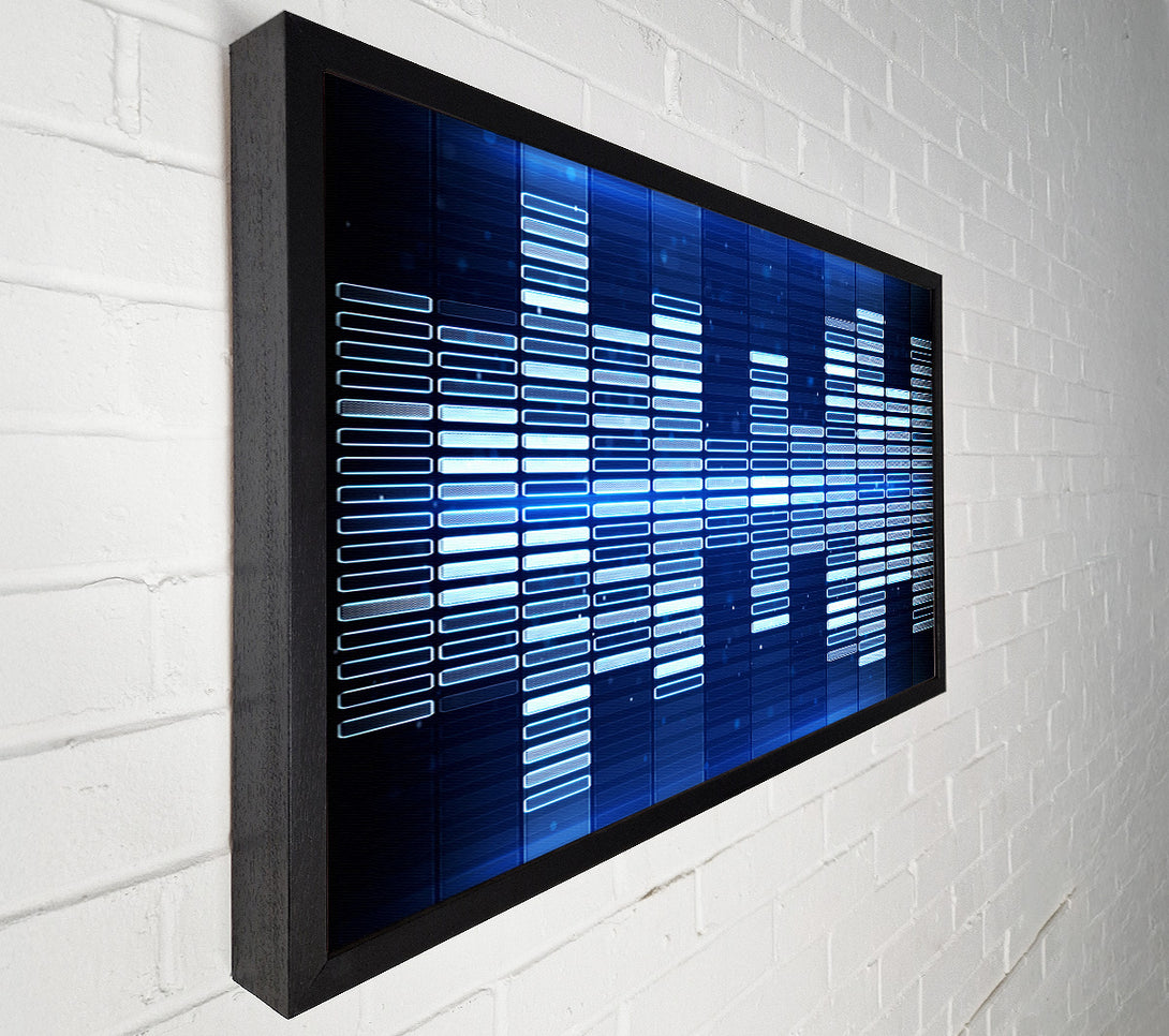  A Canvas Print of Sound Bar Blues Canvas Art