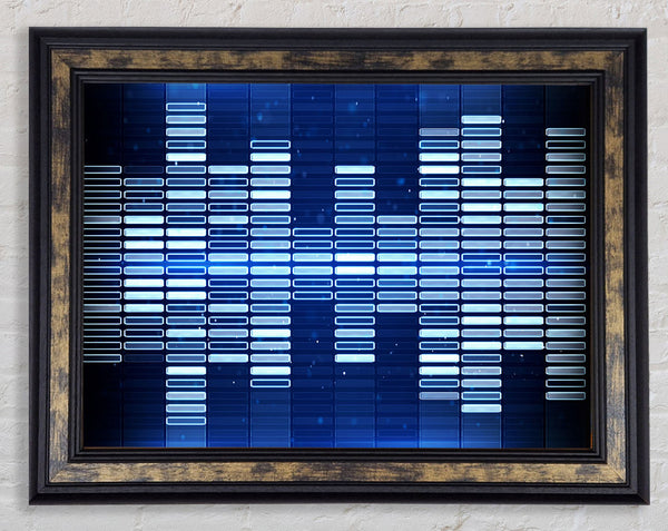 Sound Bar Blues Framed Print