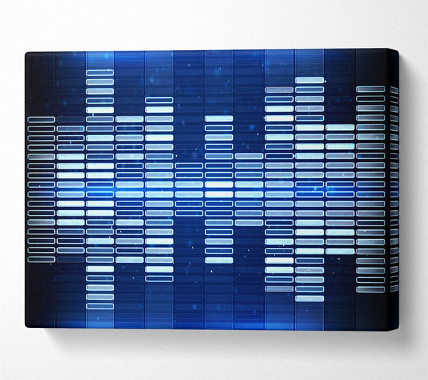  A Canvas Print of Sound Bar Blues Canvas Art