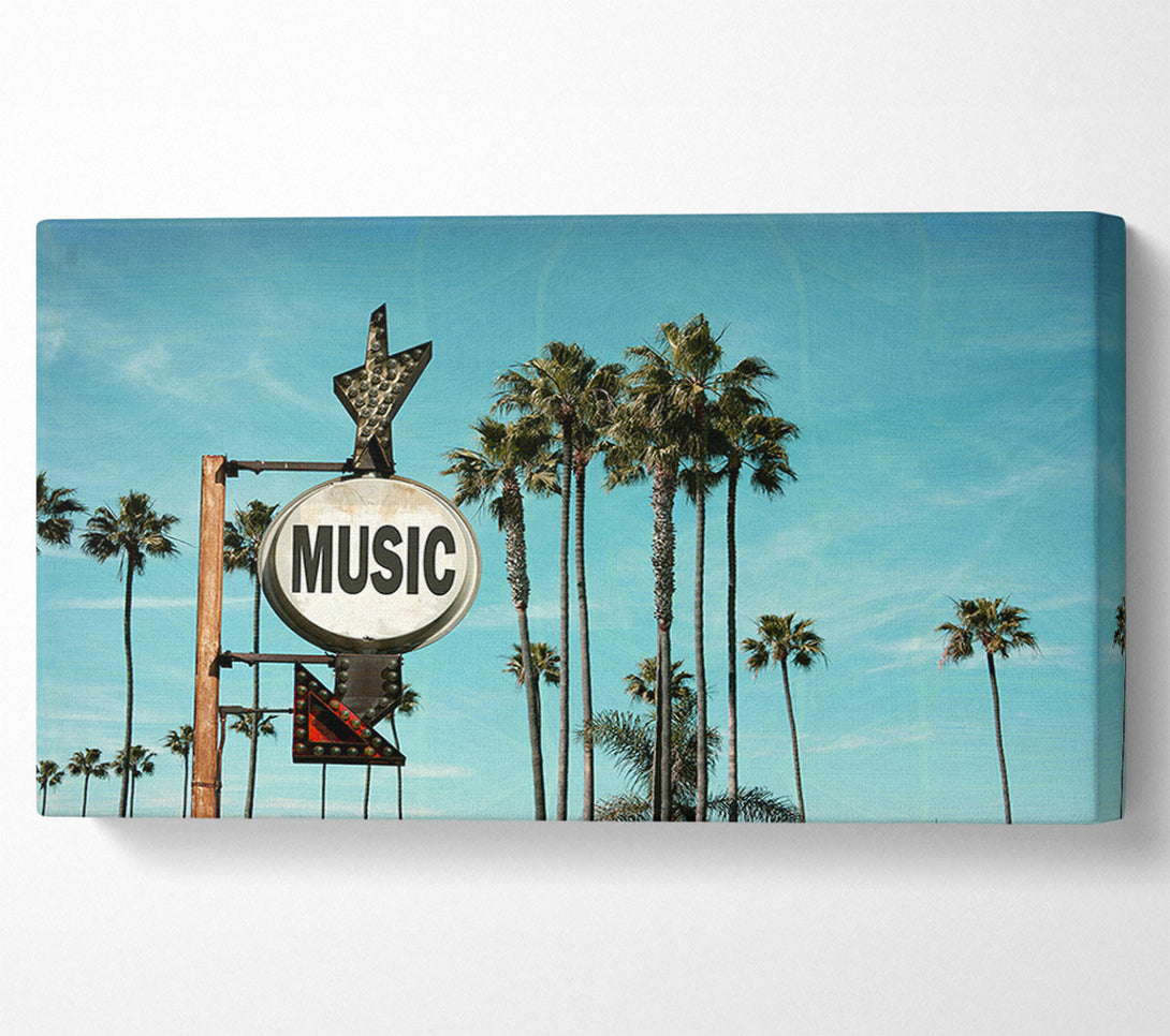  A Canvas Print of Music This Way Canvas Wall Art