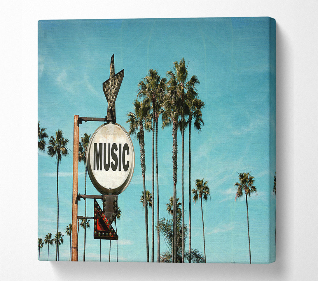  A Canvas Print of Music This Way Canvas Wall Art