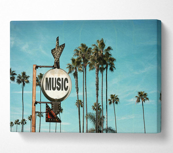  A Canvas Print of Music This Way Canvas Wall Art