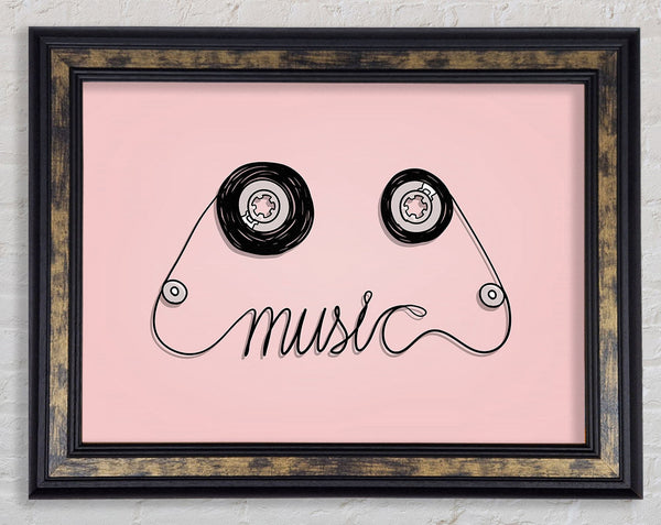 Real To Real Framed Print