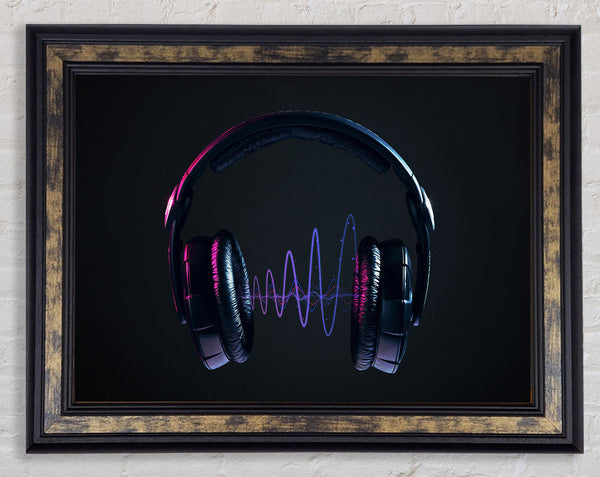 Vibration Framed Print