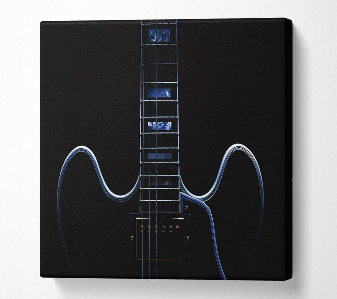  A Canvas Print of Gibson Guitar Canvas Art