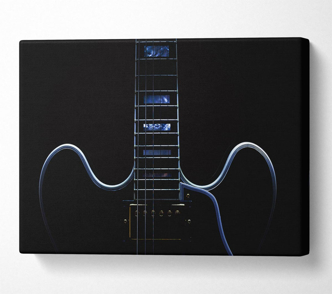  A Canvas Print of Gibson Guitar Canvas Art