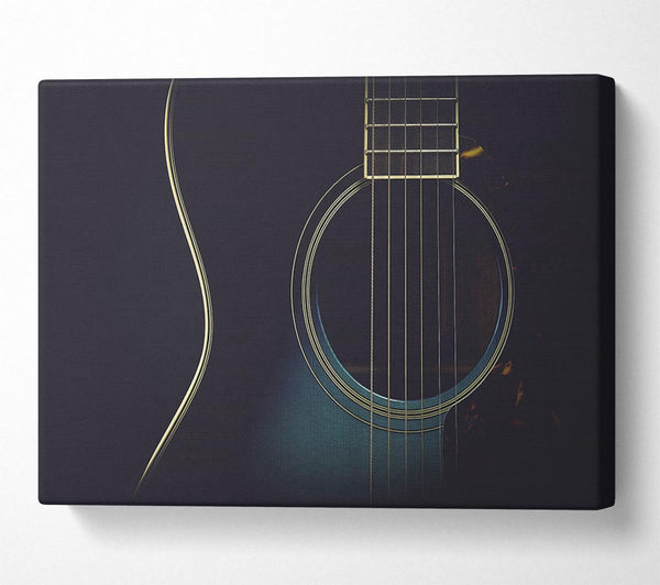  A Canvas Print of Gibson Acoustic Guitar Canvas Print
