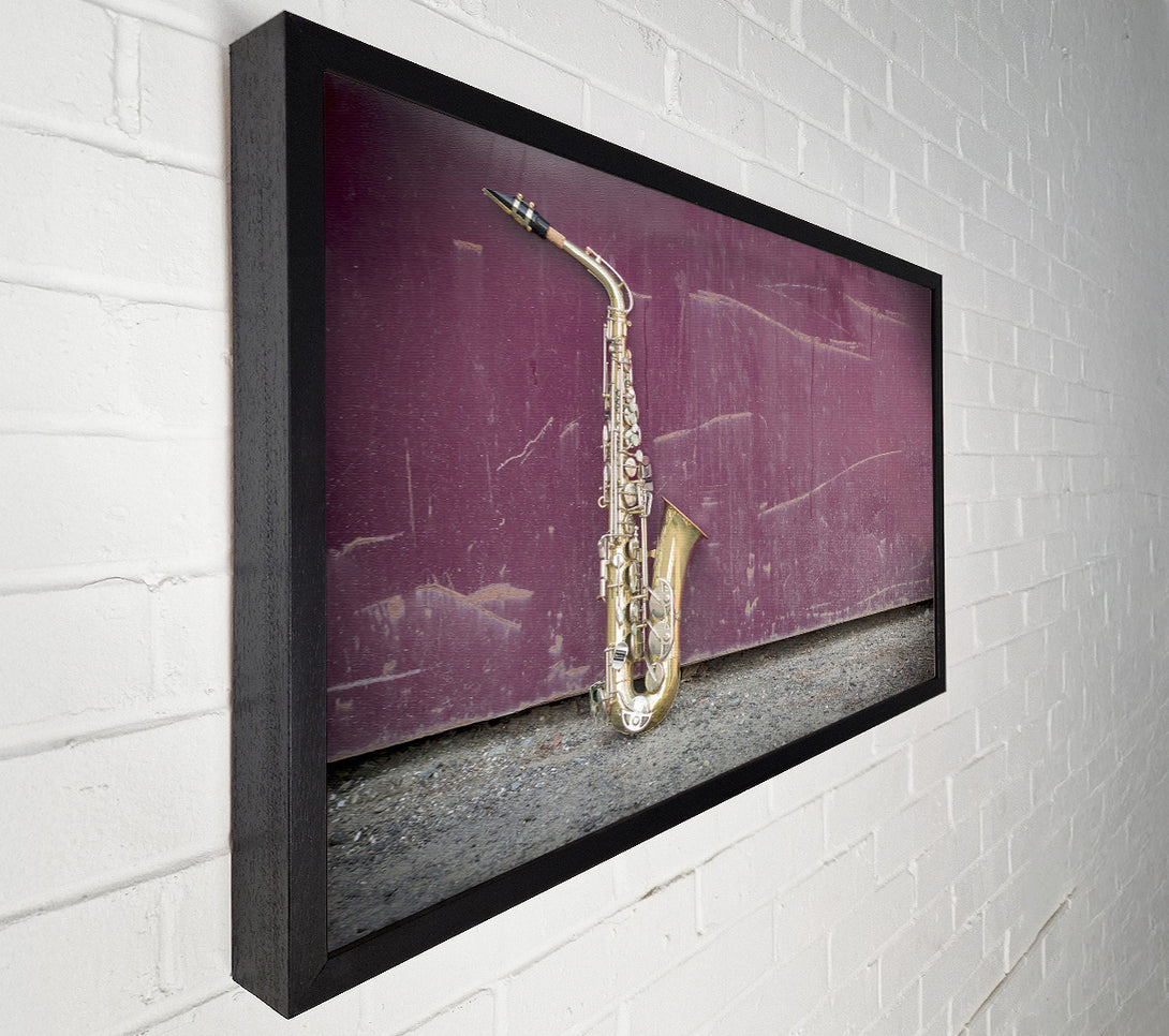  A Canvas Print of Saxophone Canvas Wall Art