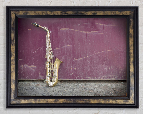 Saxophone Framed Print