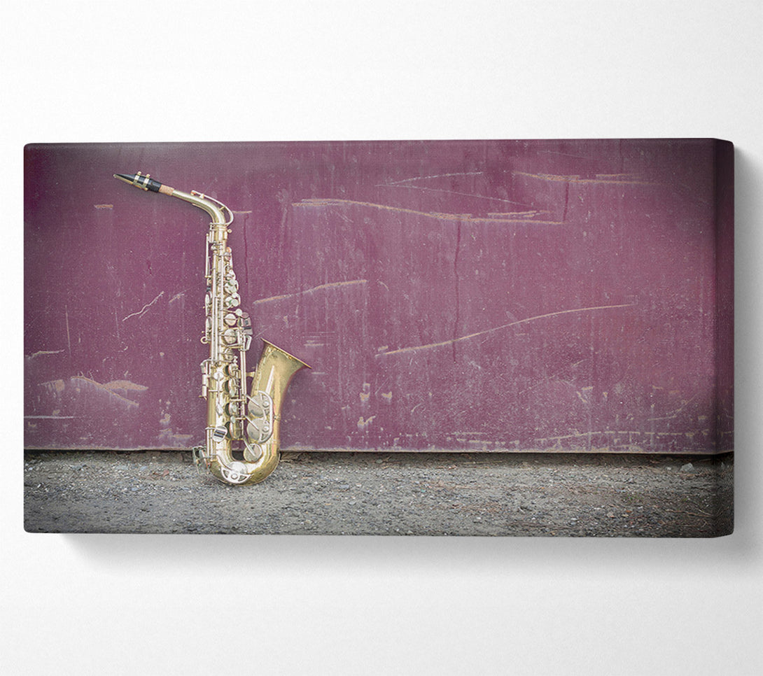  A Canvas Print of Saxophone Canvas Wall Art