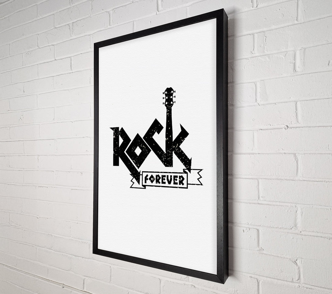  A Canvas Print of Rock Forever Canvas Art