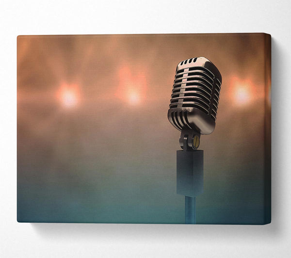  A Canvas Print of Just Before The Show Canvas Print
