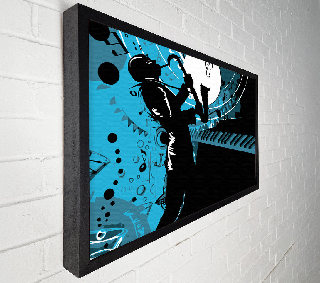  A Canvas Print of Playing The Blues 1 Canvas Art