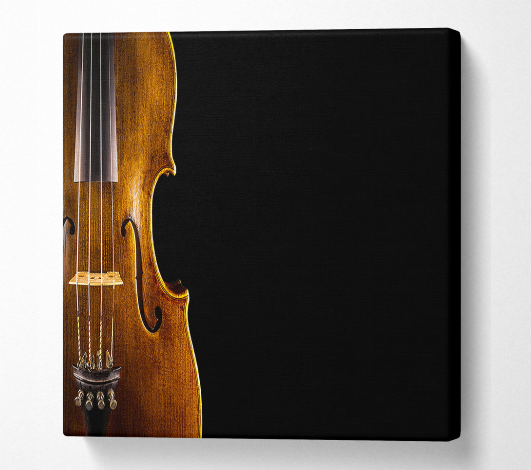  A Canvas Print of Double Bass Canvas Print
