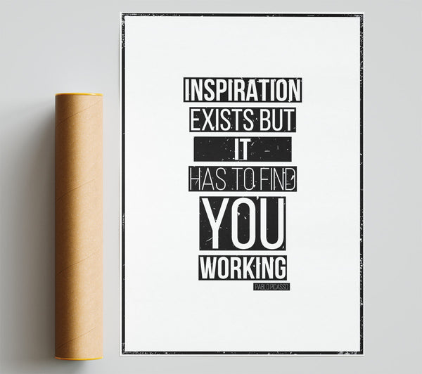 Inspiration Exists Giclee Print