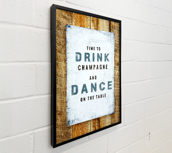Time To Drink Champagne