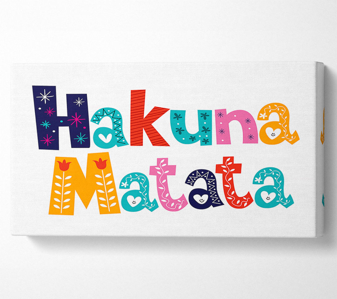  A Canvas Print of Hakuna Matata Canvas Art