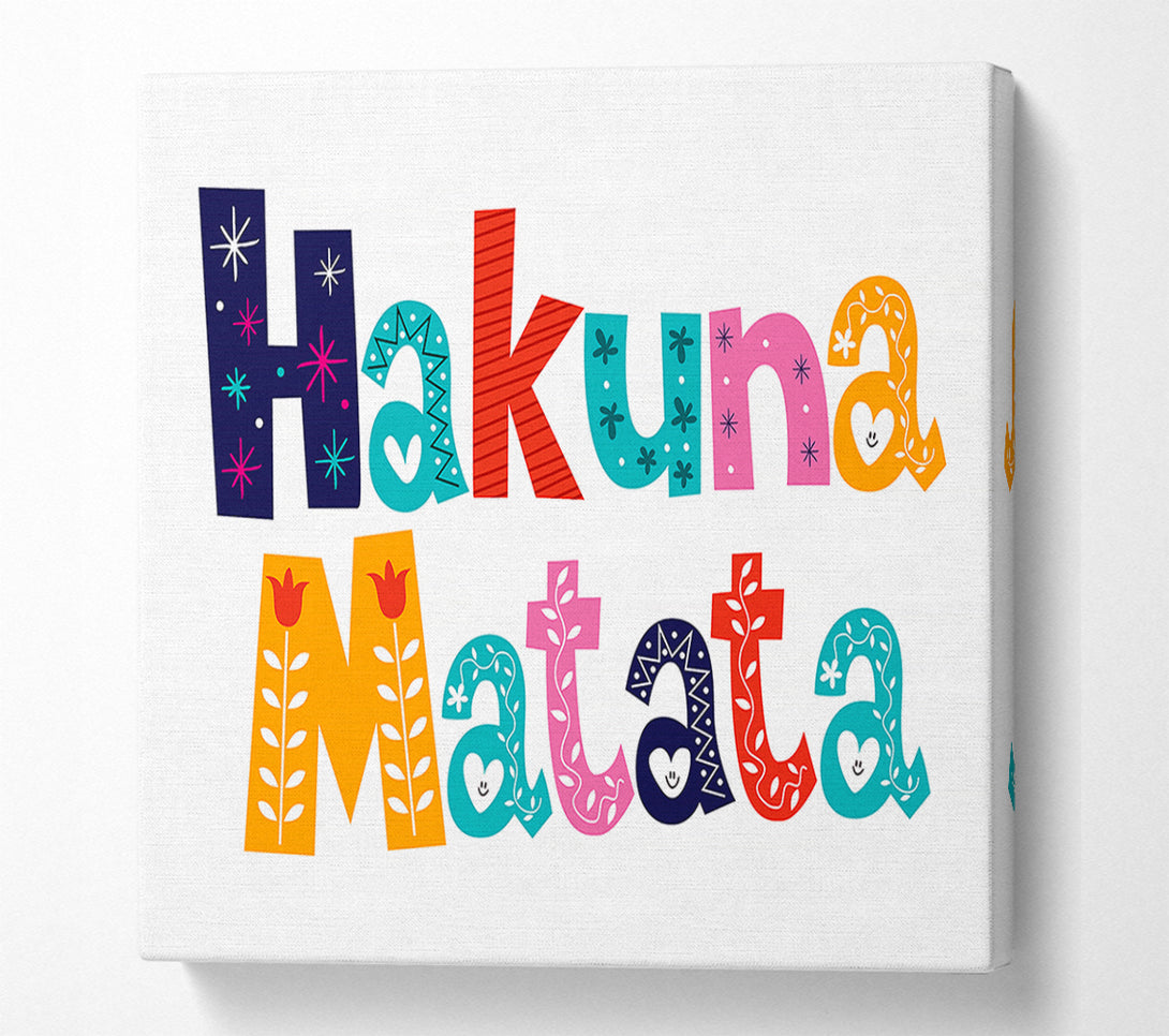  A Canvas Print of Hakuna Matata Canvas Art
