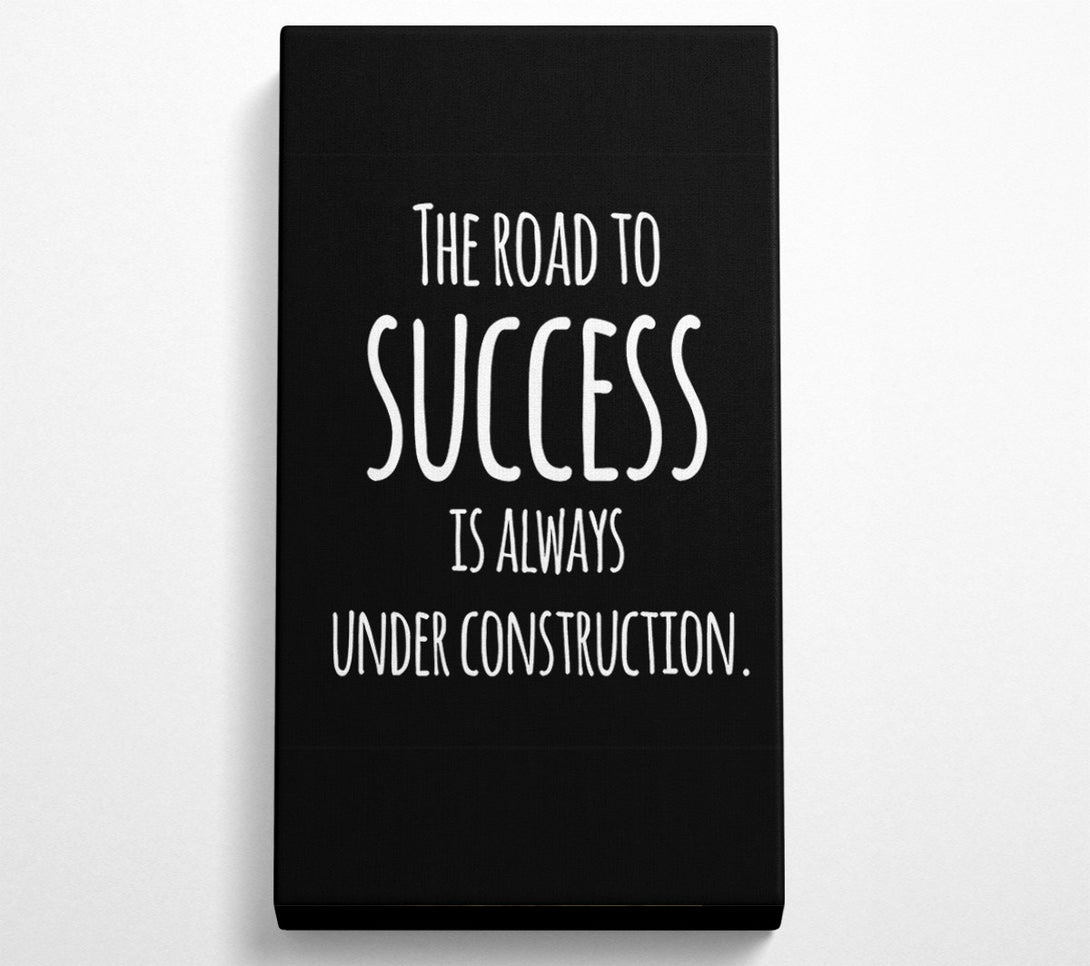  A Canvas Print of The Road To Success Canvas Wall Art