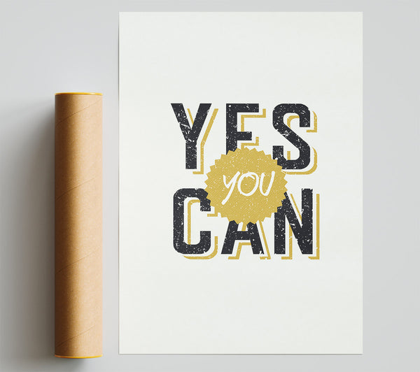 Yes You Can 2 Giclee Print