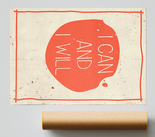 I Can And I Will Print