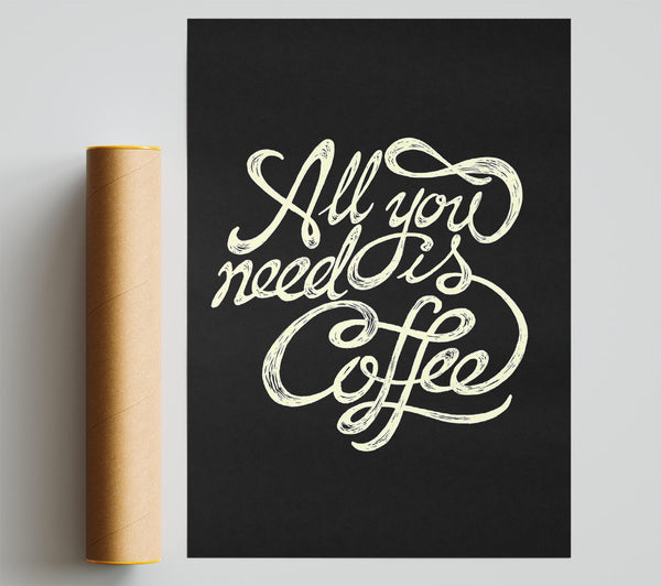 All You Need Is Coffee Poster