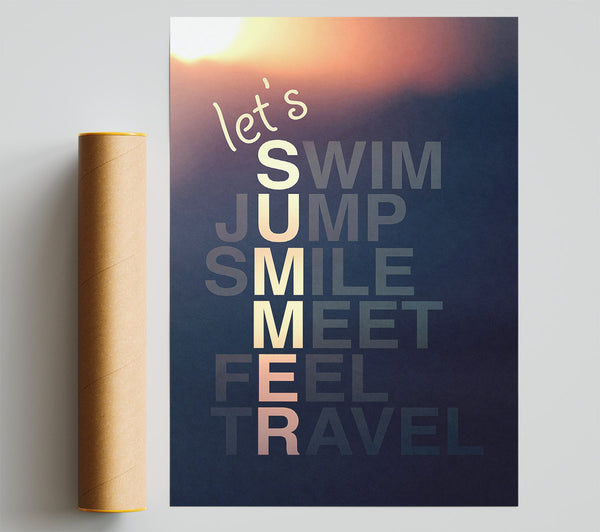 Let'S Summer 2 Giclee Print