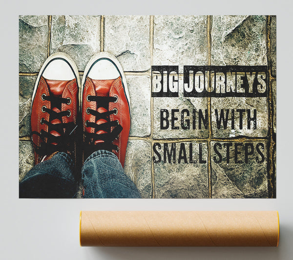 Big Journeys Begin Poster