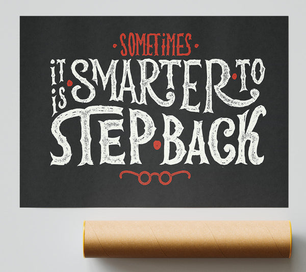 Step Back Print