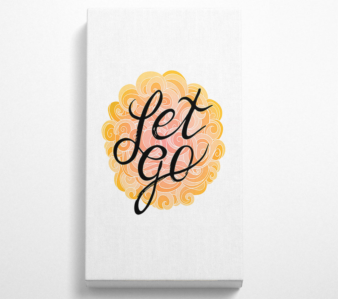  A Canvas Print of Let Go Canvas Art
