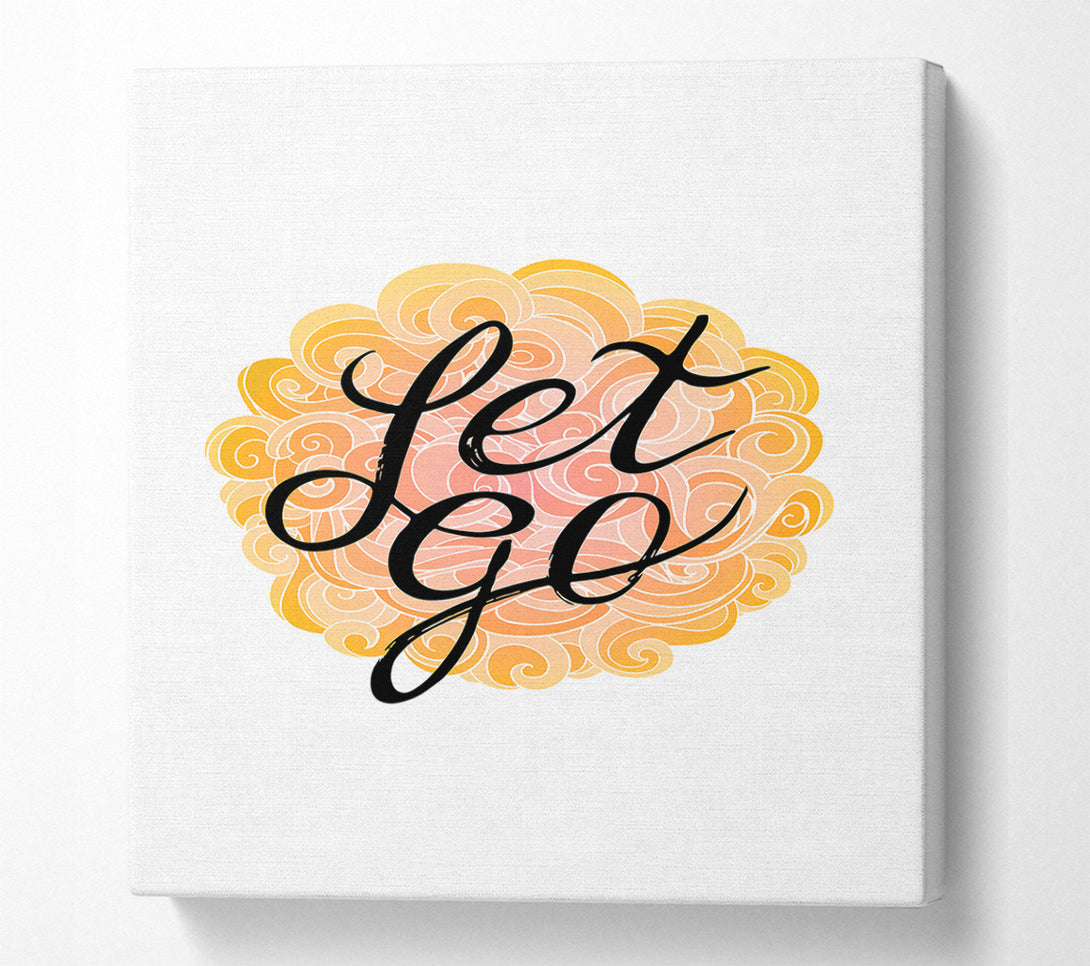  A Canvas Print of Let Go Canvas Art