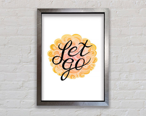 Let Go Framed Print