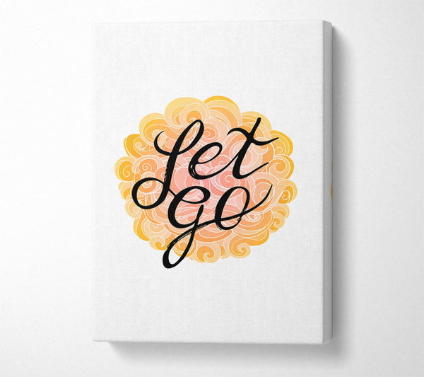  A Canvas Print of Let Go Canvas Art