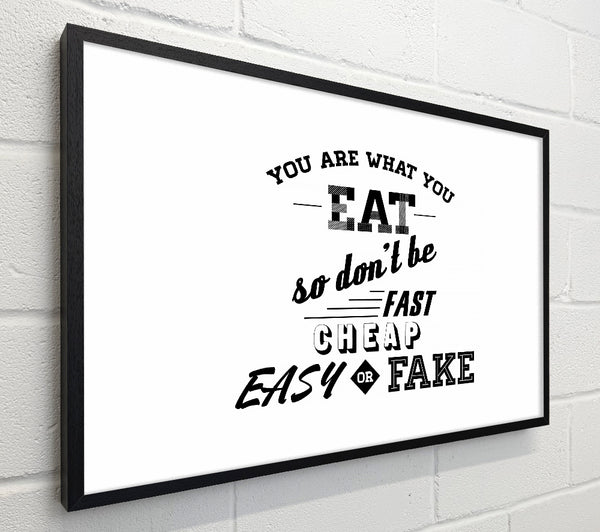 You Are What You Eat