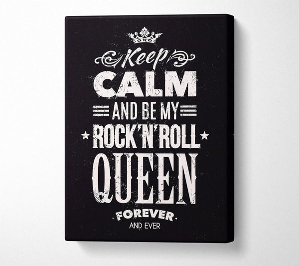  A Canvas Print of Rock And Roll Queen Canvas Print