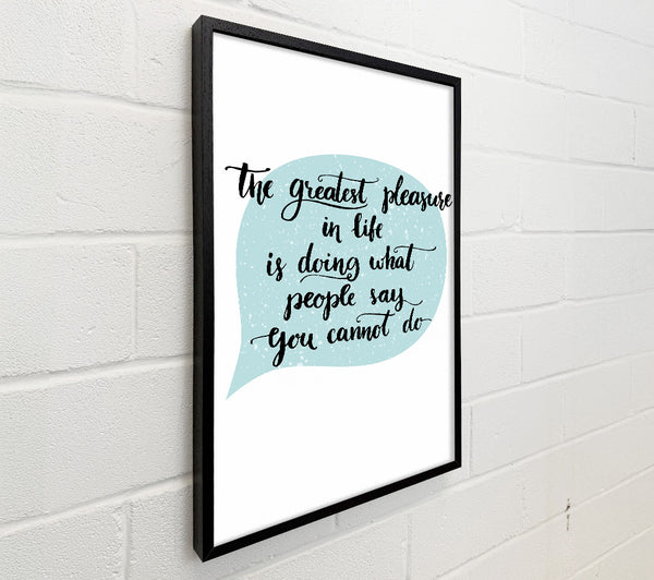The Greatest Pleasure In Life 3
