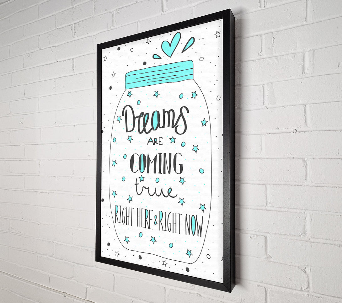  A Canvas Print of Dreams Are Coming True Canvas Art